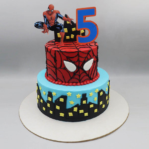 Super Hero Cake ( Spiderman Theme )